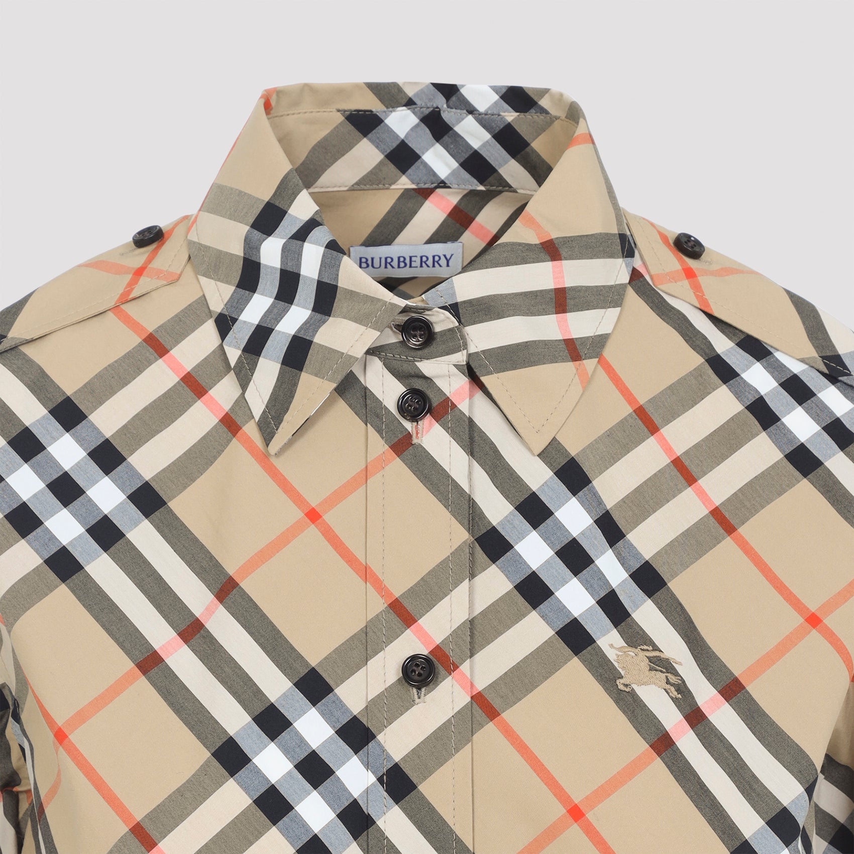 BURBERRY Check Midi Dress for Men