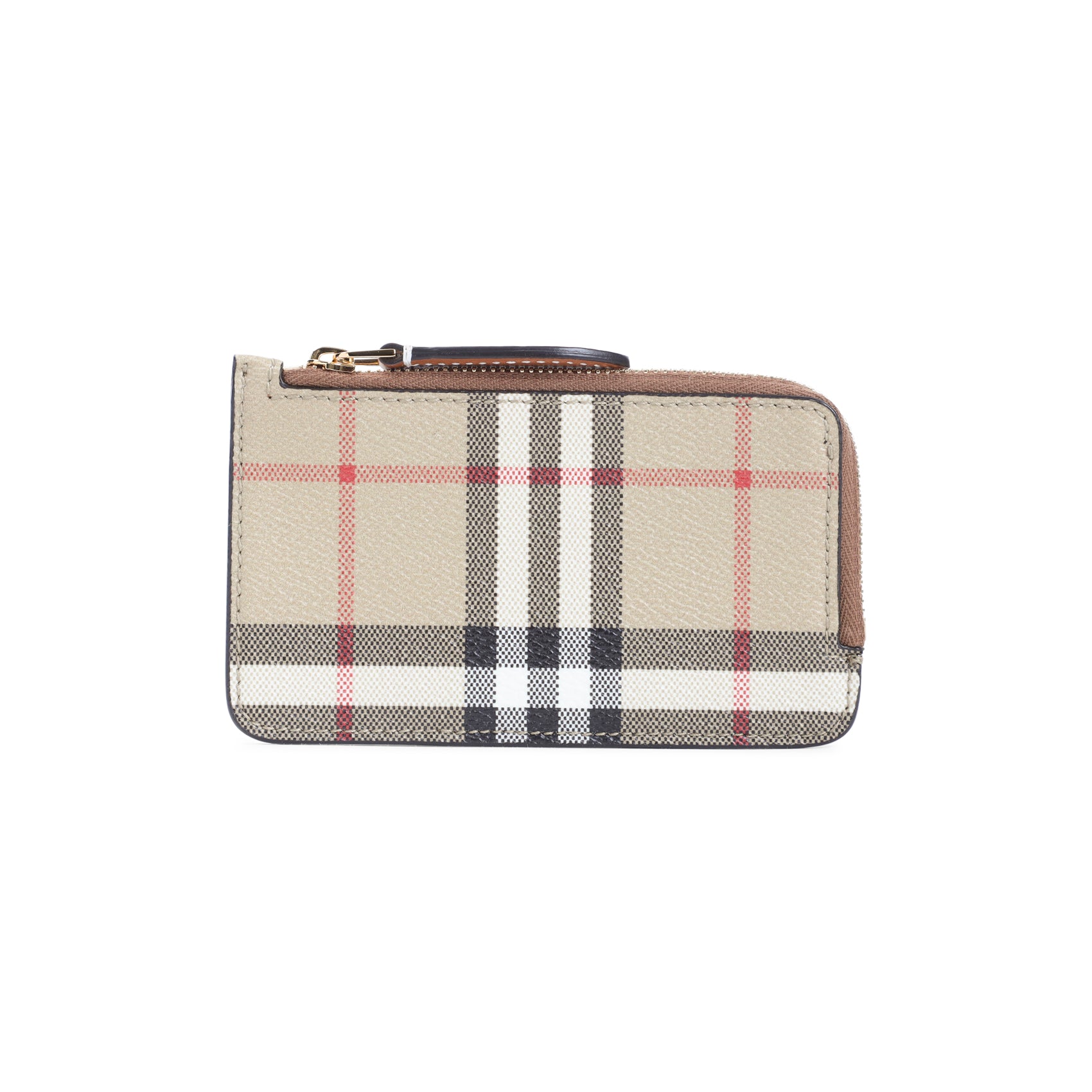 BURBERRY Mini Zip Credit Card Case