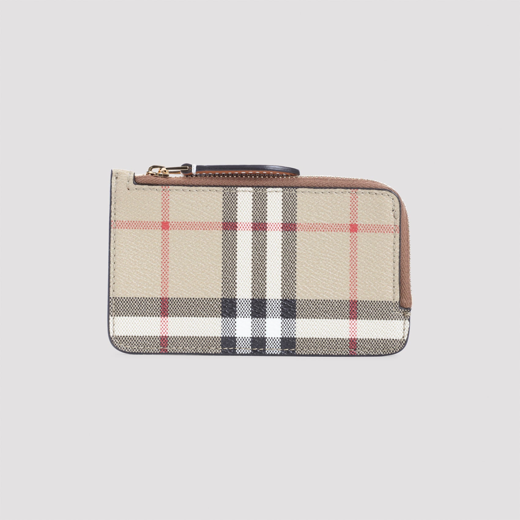 BURBERRY Mini Zip Credit Card Case