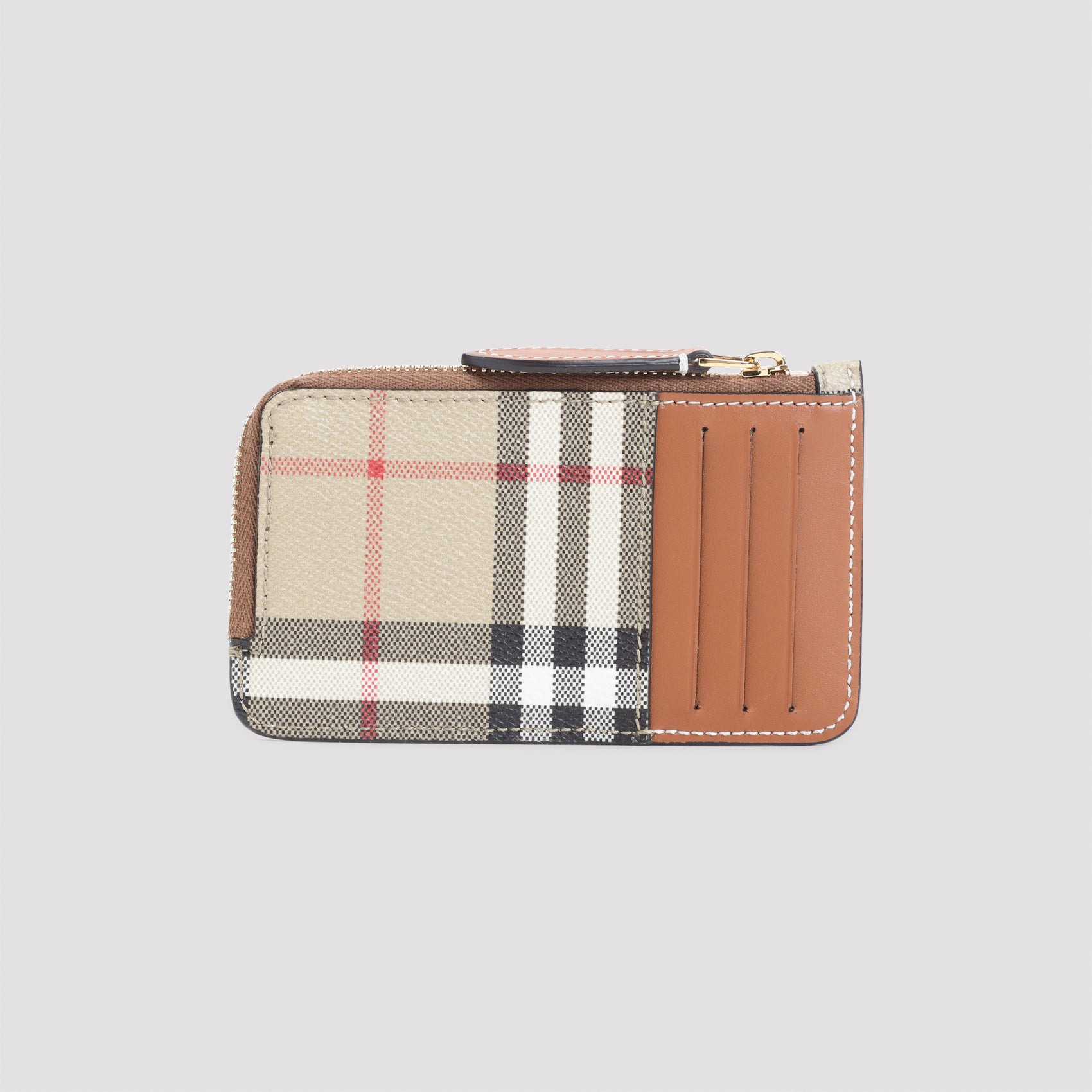 BURBERRY Mini Zip Credit Card Case