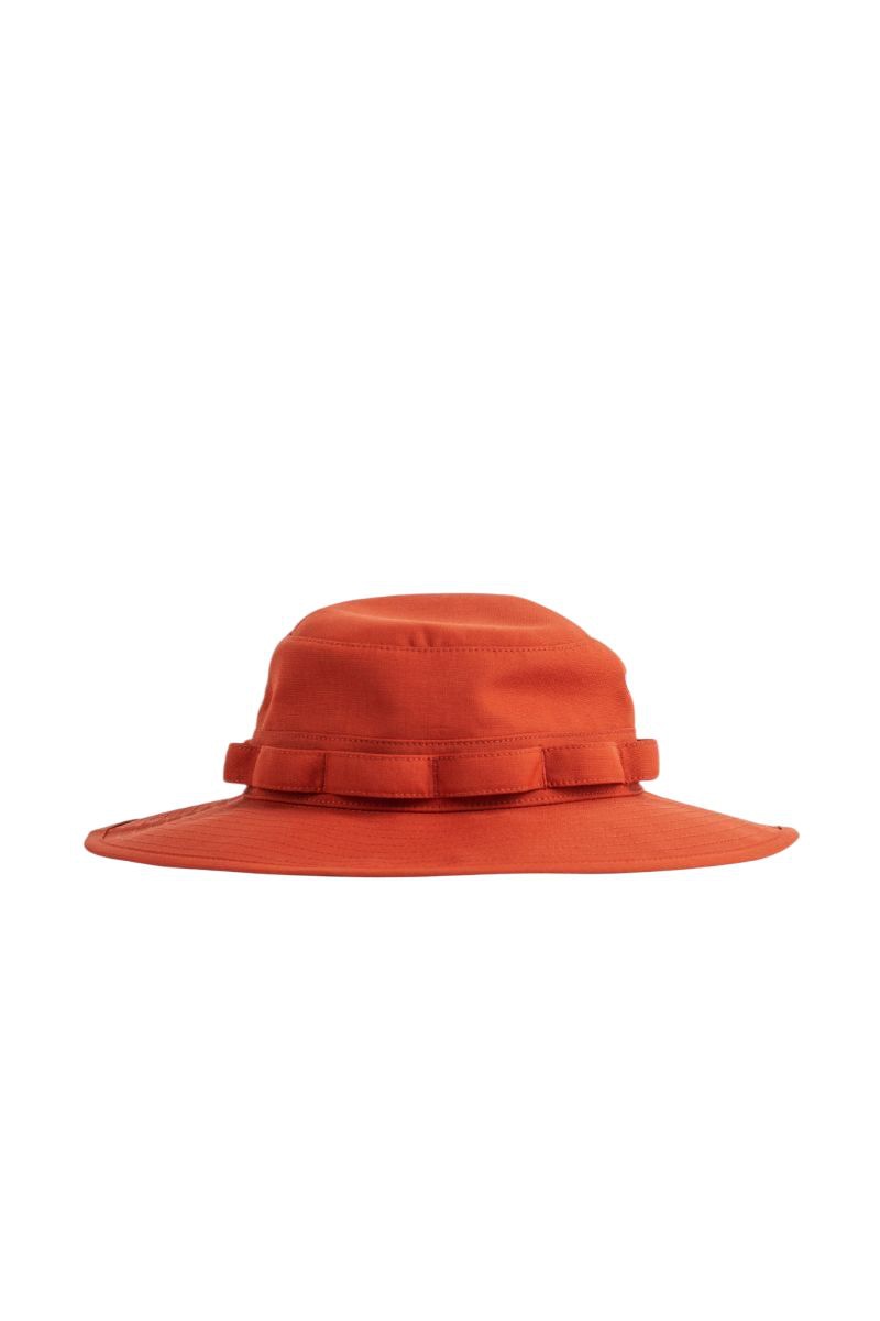 SACAI Stylish Cotton Hat with Drawstring & Embroidered Logo