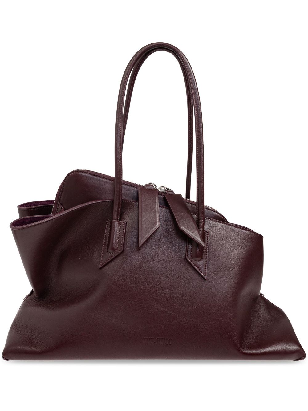 THE ATTICO The Passeggiata Mini Leather Shoulder Handbag