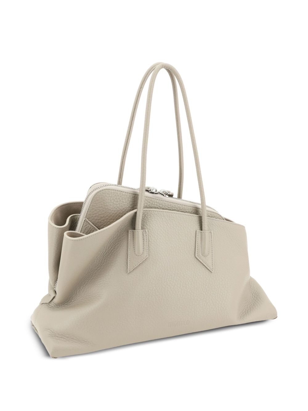 THE ATTICO The Passeggiata Medium Leather Shoulder Handbag