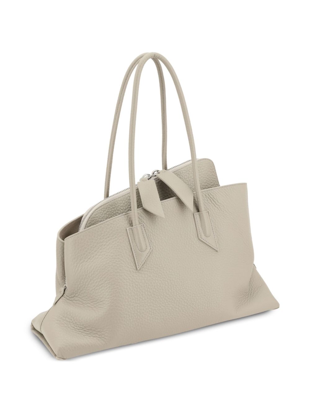 THE ATTICO The Passeggiata Medium Leather Shoulder Handbag