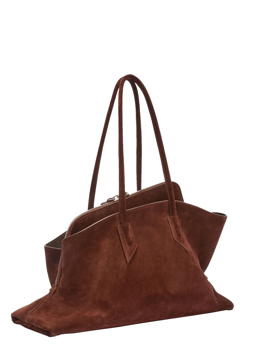 THE ATTICO Medium Leather Shoulder Handbag