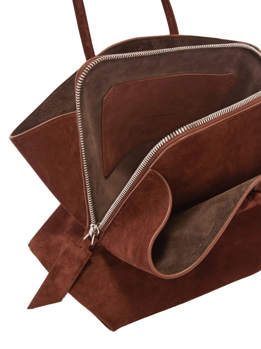 THE ATTICO Medium Leather Shoulder Handbag