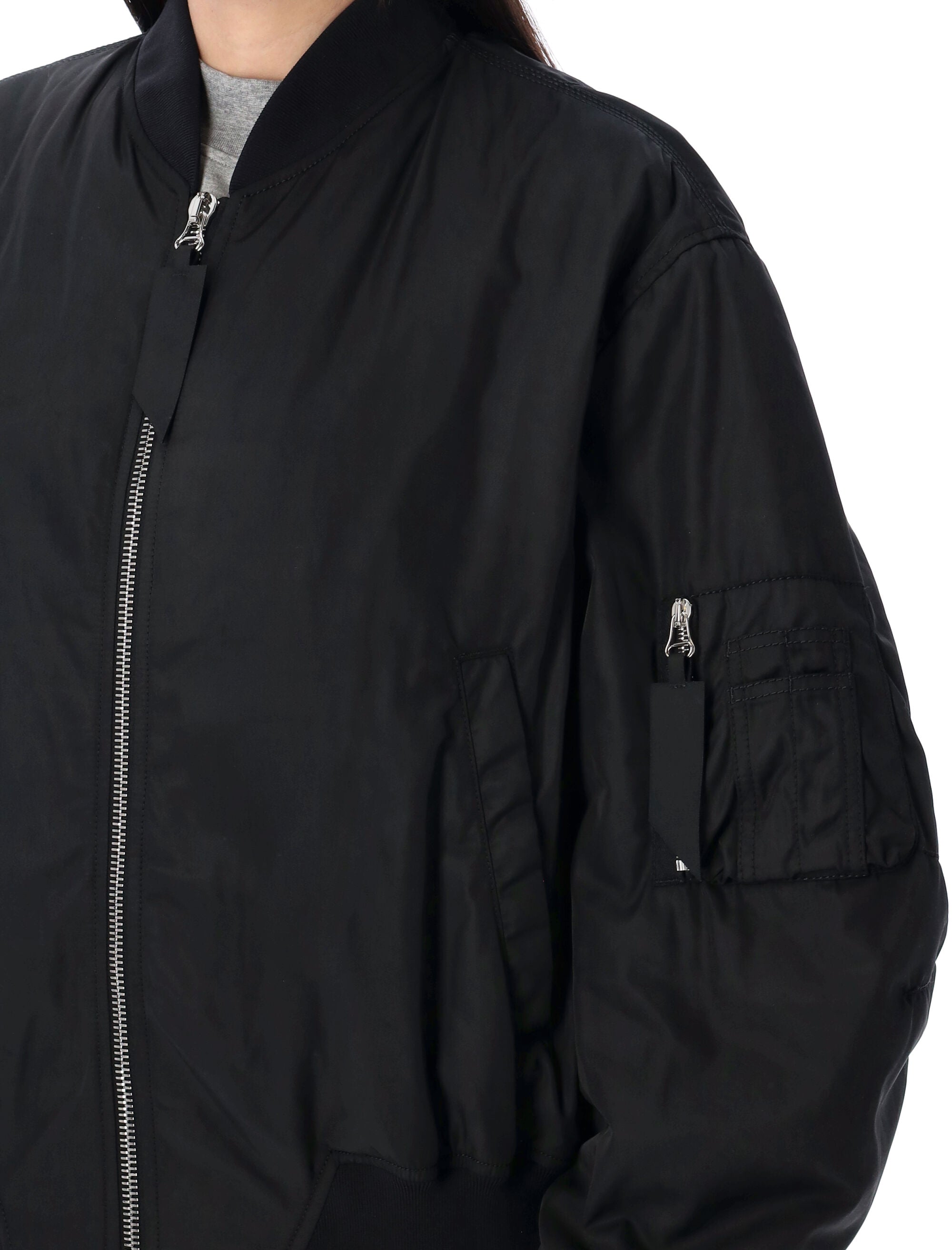 THE ATTICO Relaxed Fit Bomber Jacket - Size 40