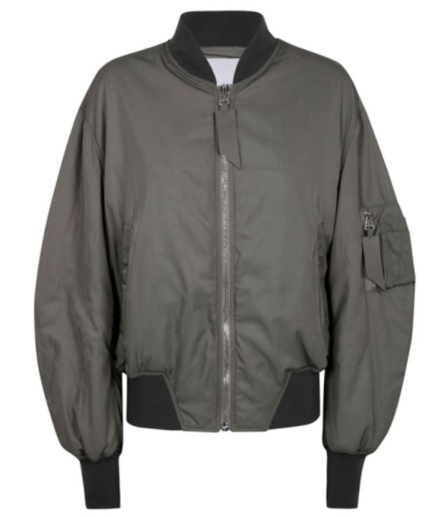 THE ATTICO Stylish Jacket with Baseball Collar for Women