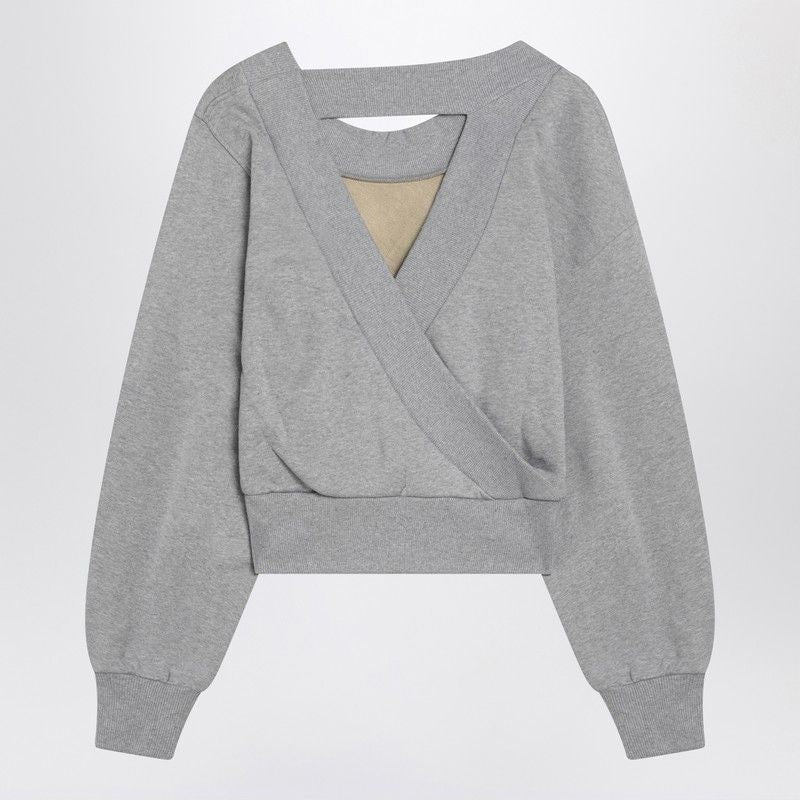 THE ATTICO Cut-Out Detail Women's Sweatshirt