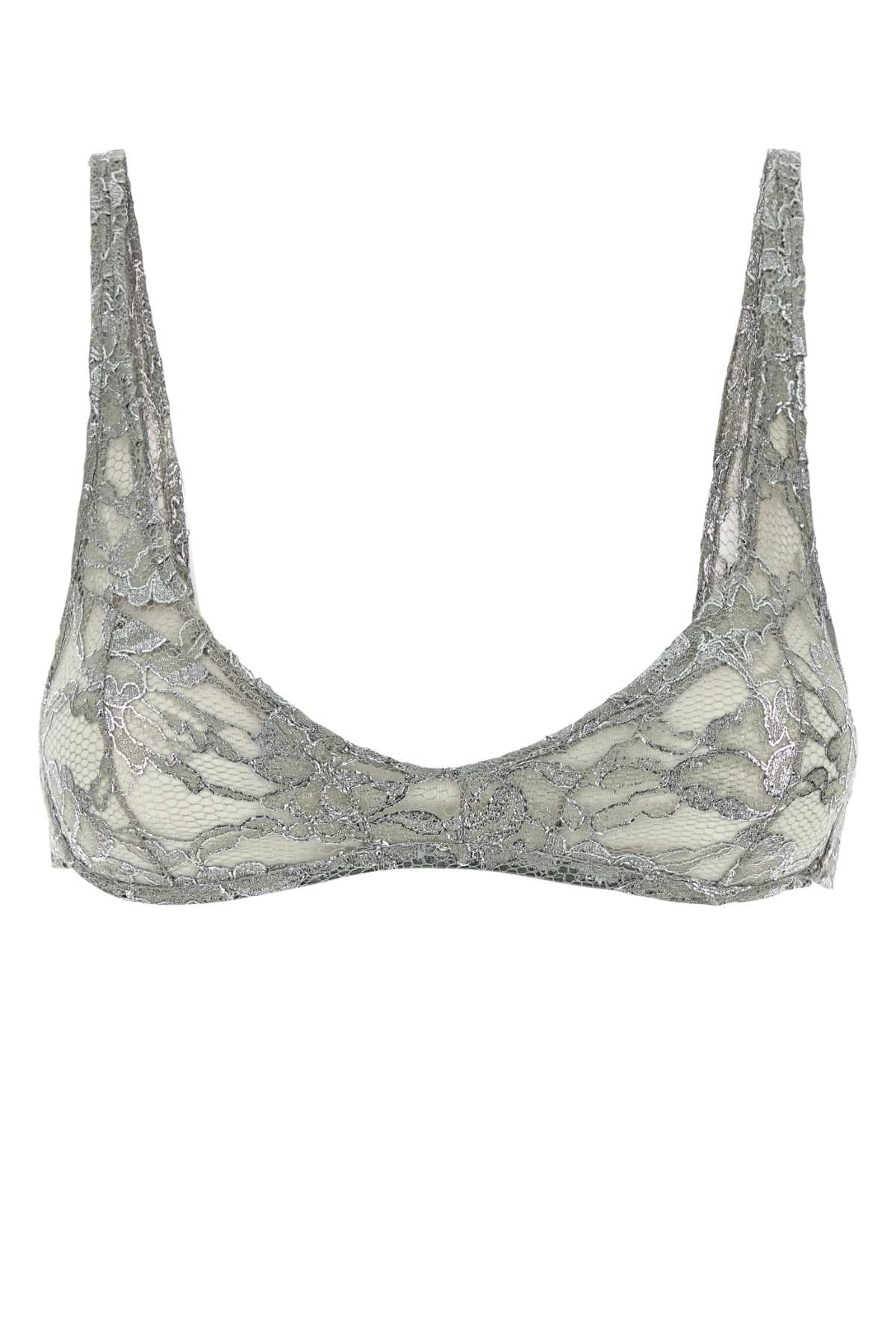 THE ATTICO Lace Bra