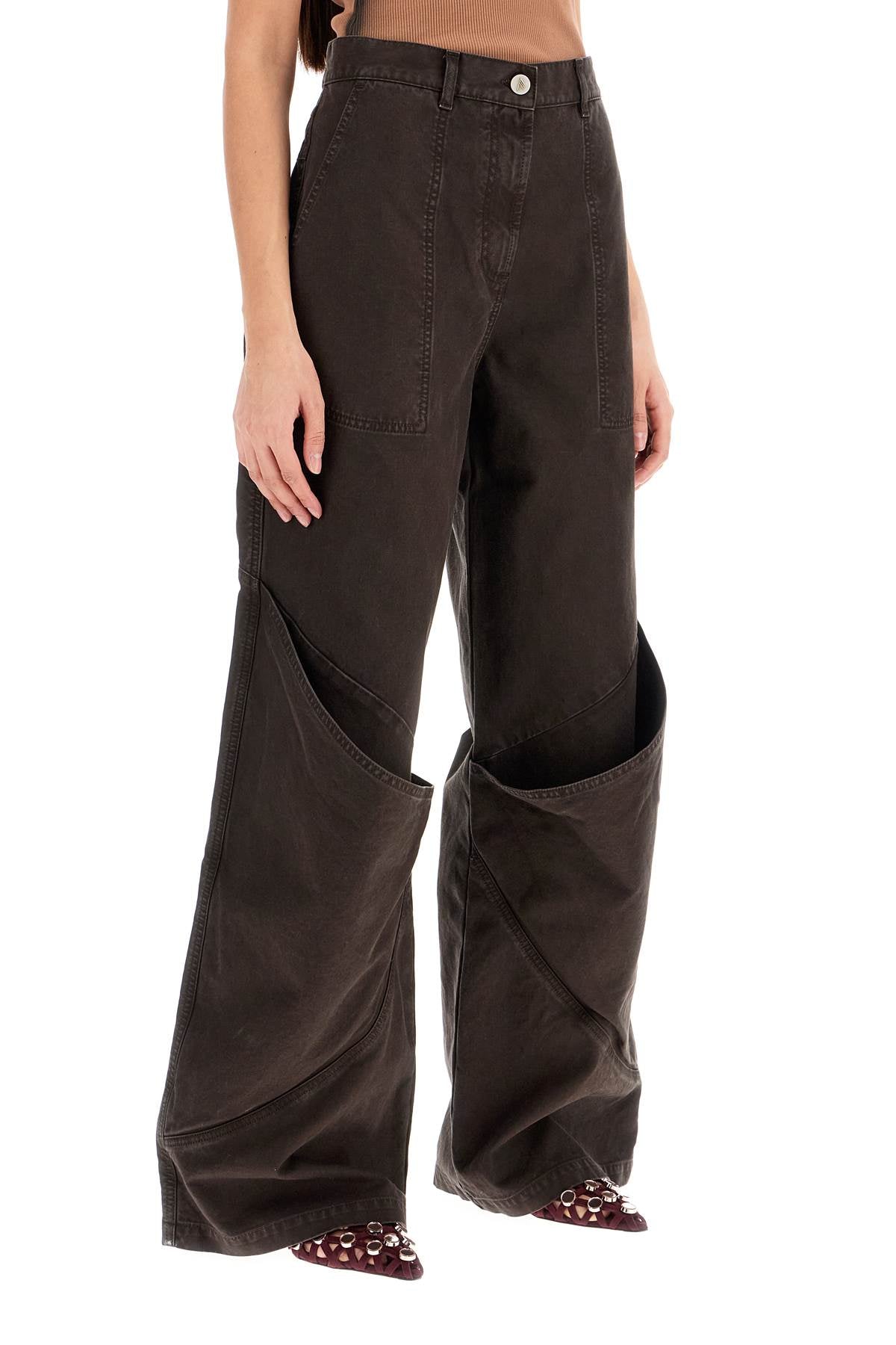 THE ATTICO Gabardine Long Pant for Women - SS25