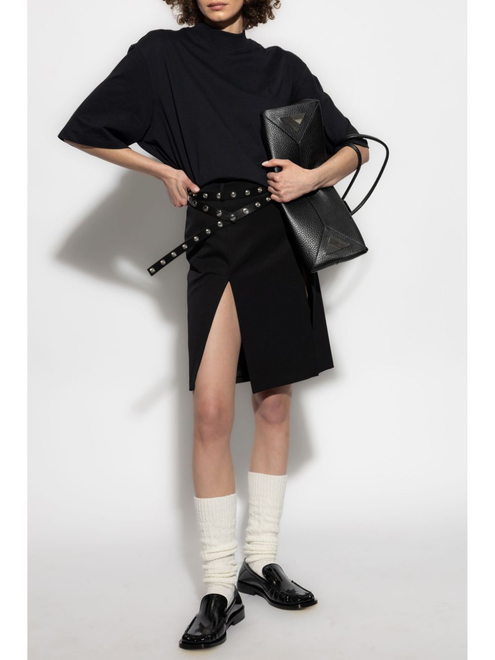 THE ATTICO Logo Cotton T-Shirt for Women