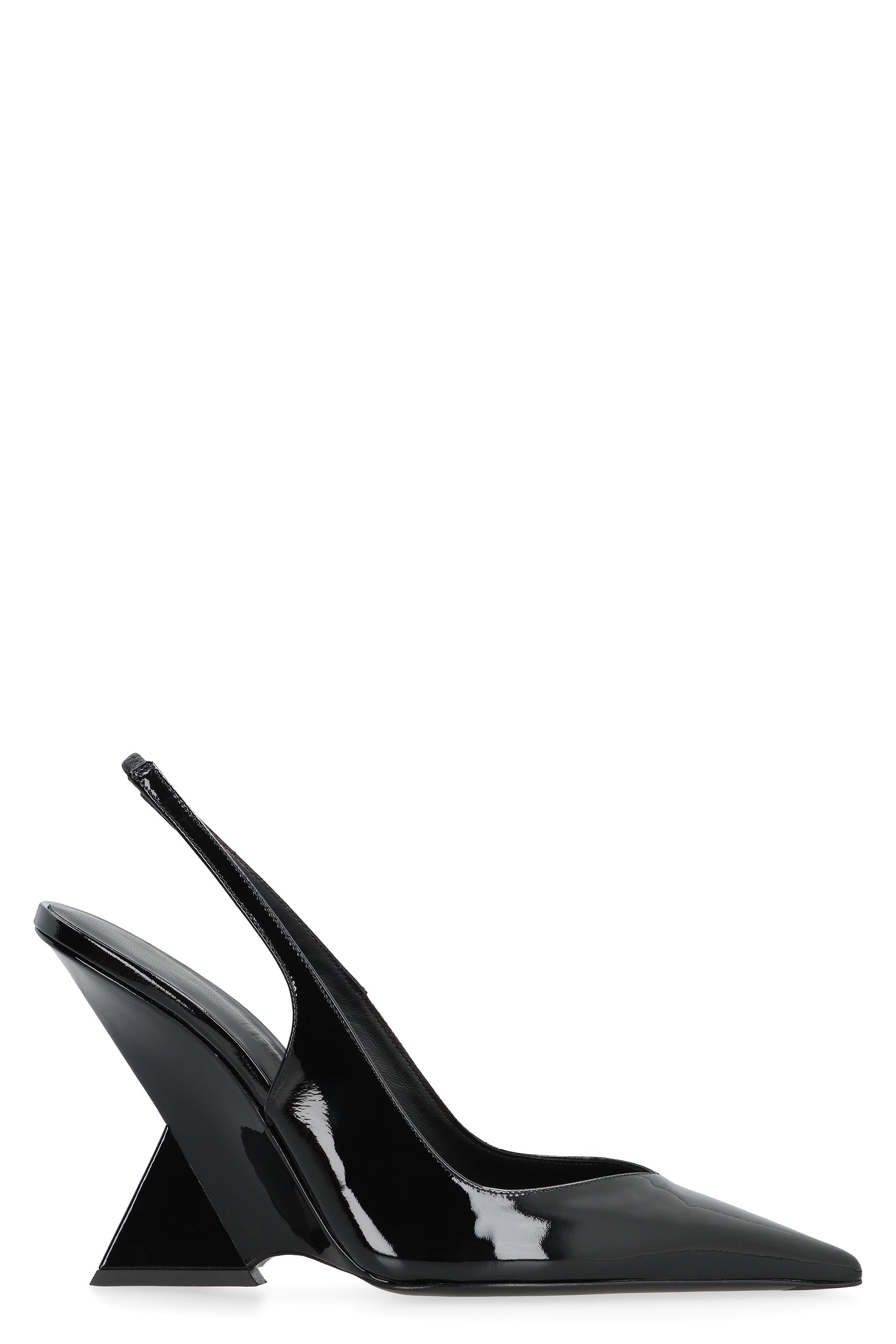 THE ATTICO Sculptured Heel Slingback Pumps
