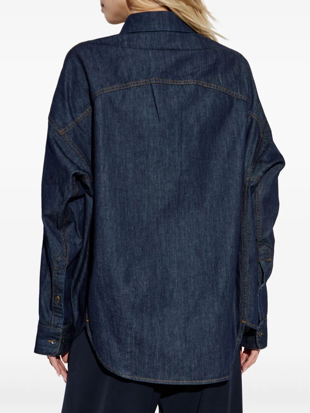 DRIES VAN NOTEN Casual Denim Shirt for Women - SS25