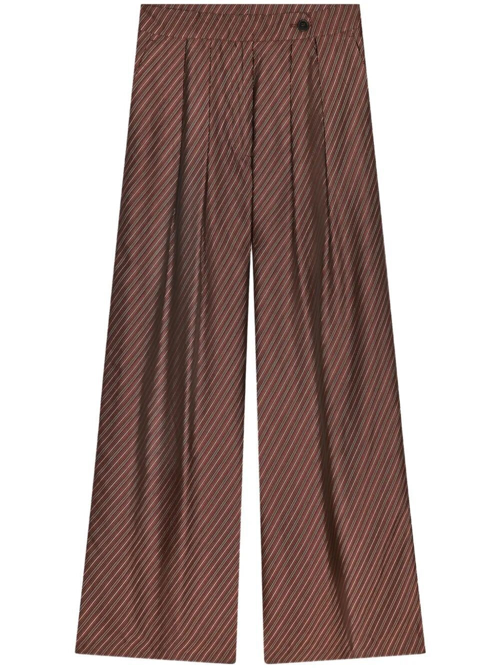 DRIES VAN NOTEN Wide Leg Trousers
