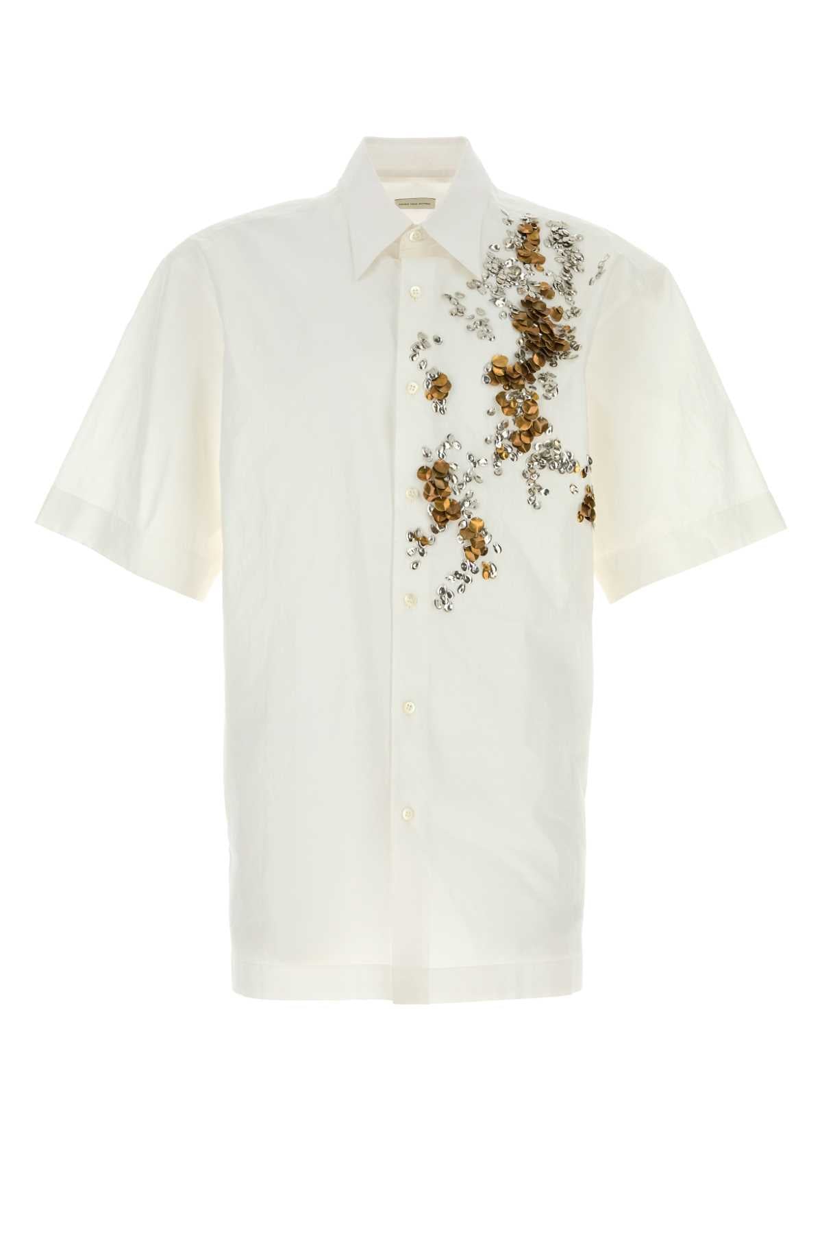 DRIES VAN NOTEN Poplin Cassidy Shirt for Men - SS25
