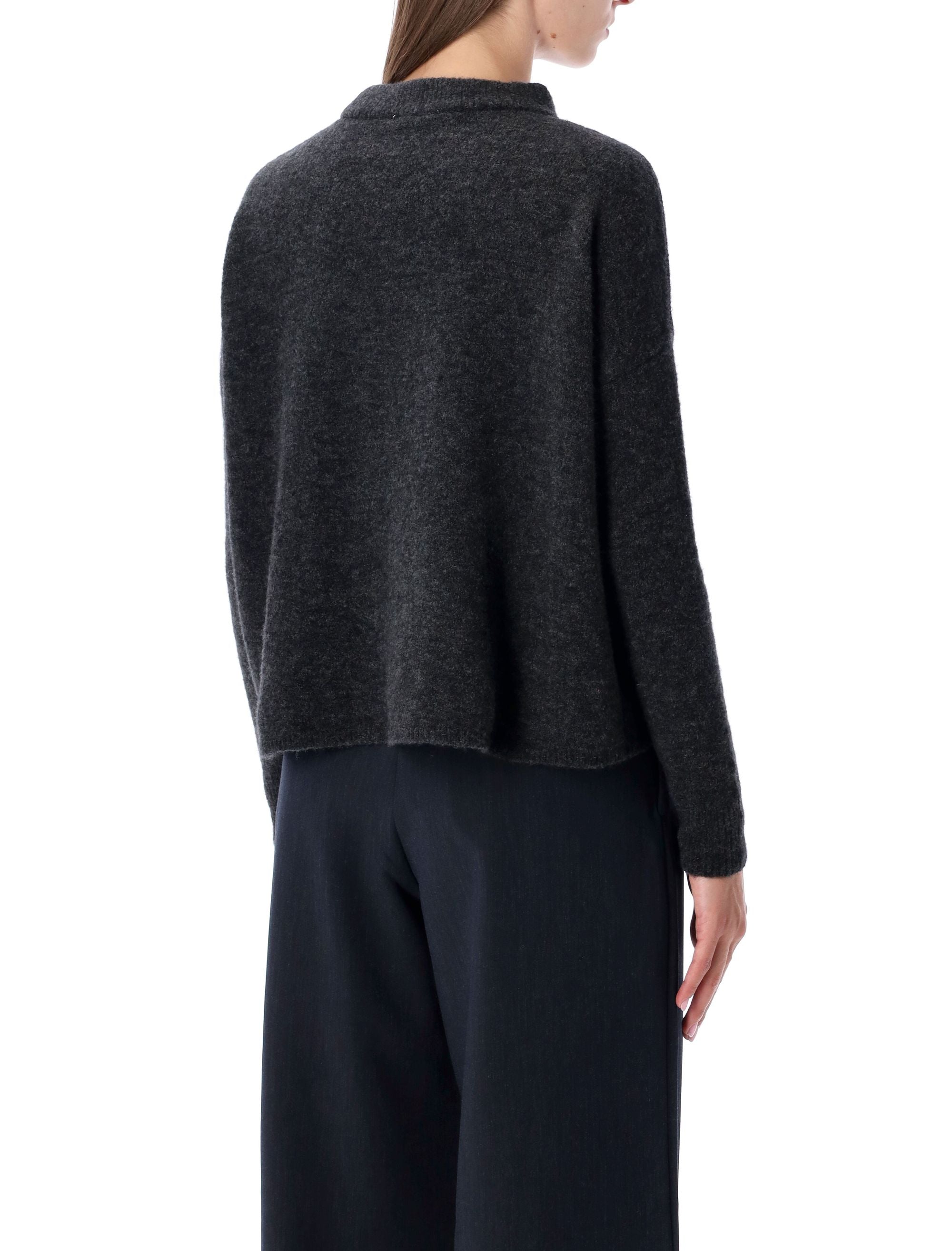 SESSUN Relaxed Fit Wool Knit Sweater - Size S