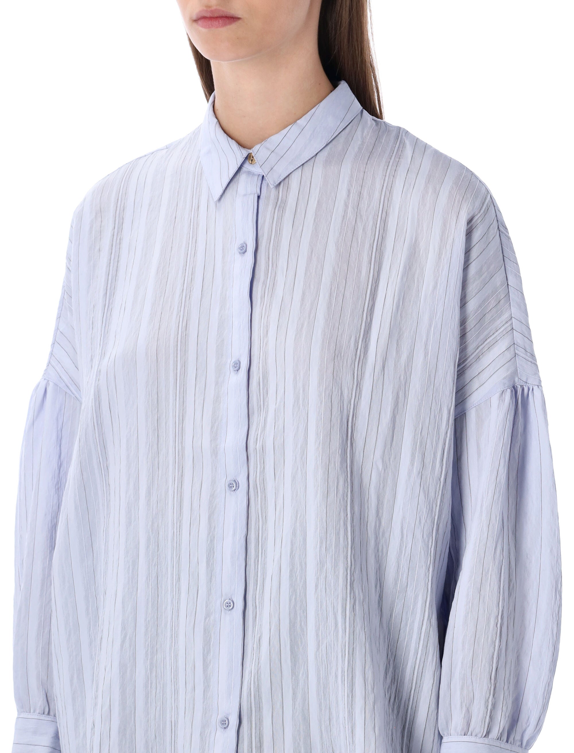 SESSUN Sustainable Viscose Shirt with Drop Shoulders - Size XS