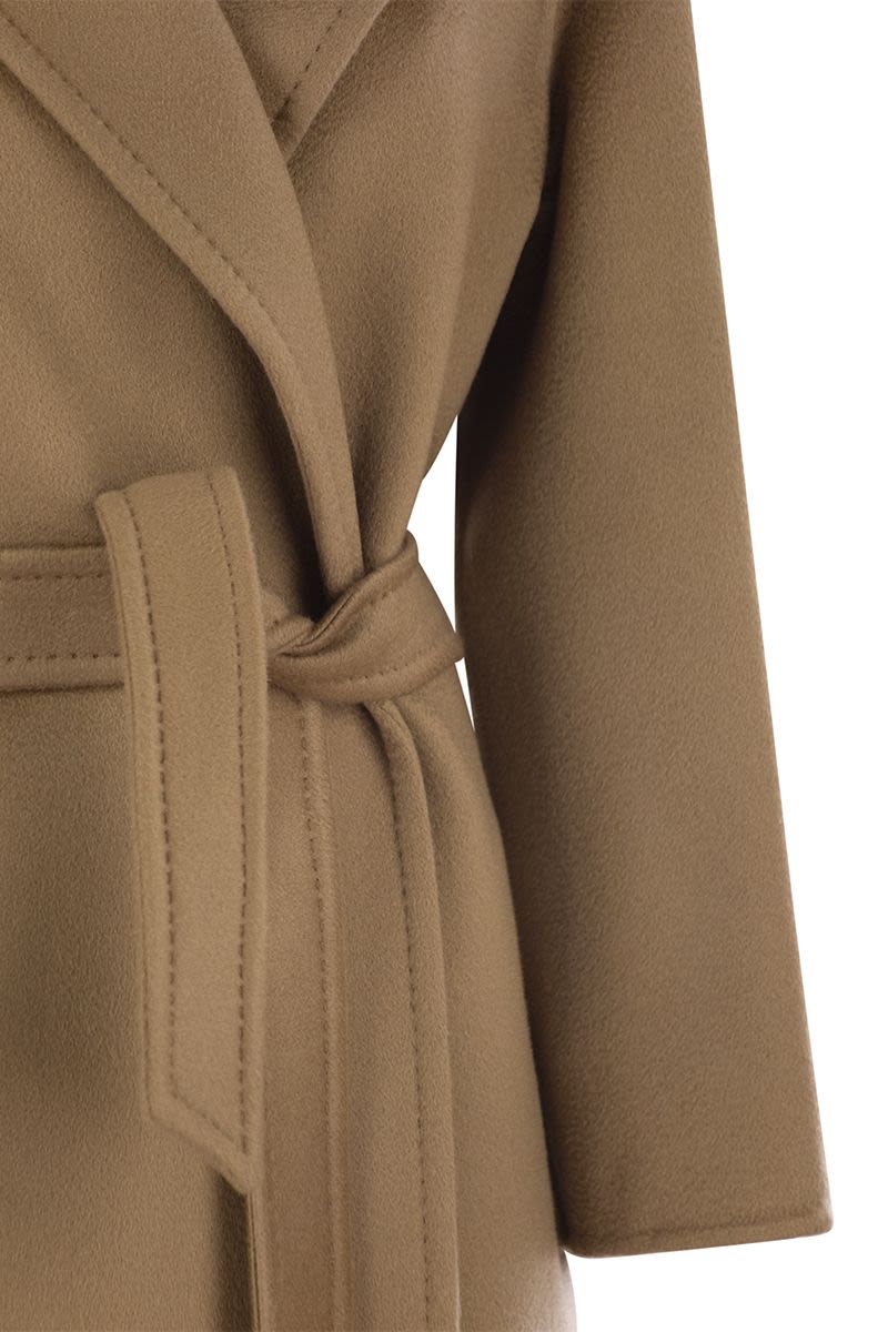 MAX MARA Cashmere Midi Jacket with Belt