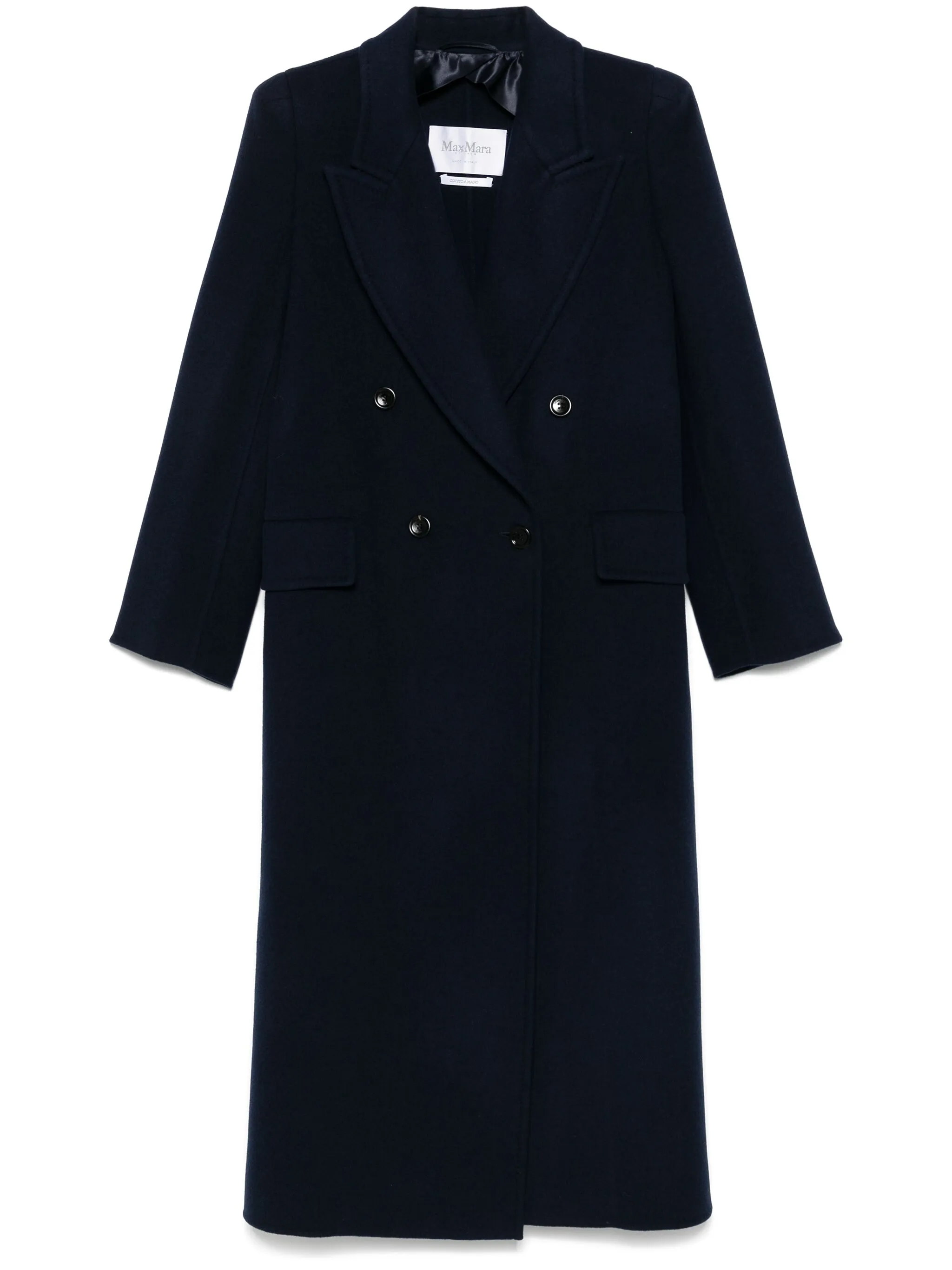 MAX MARA Double-Breasted Wool and Cashmere Coat