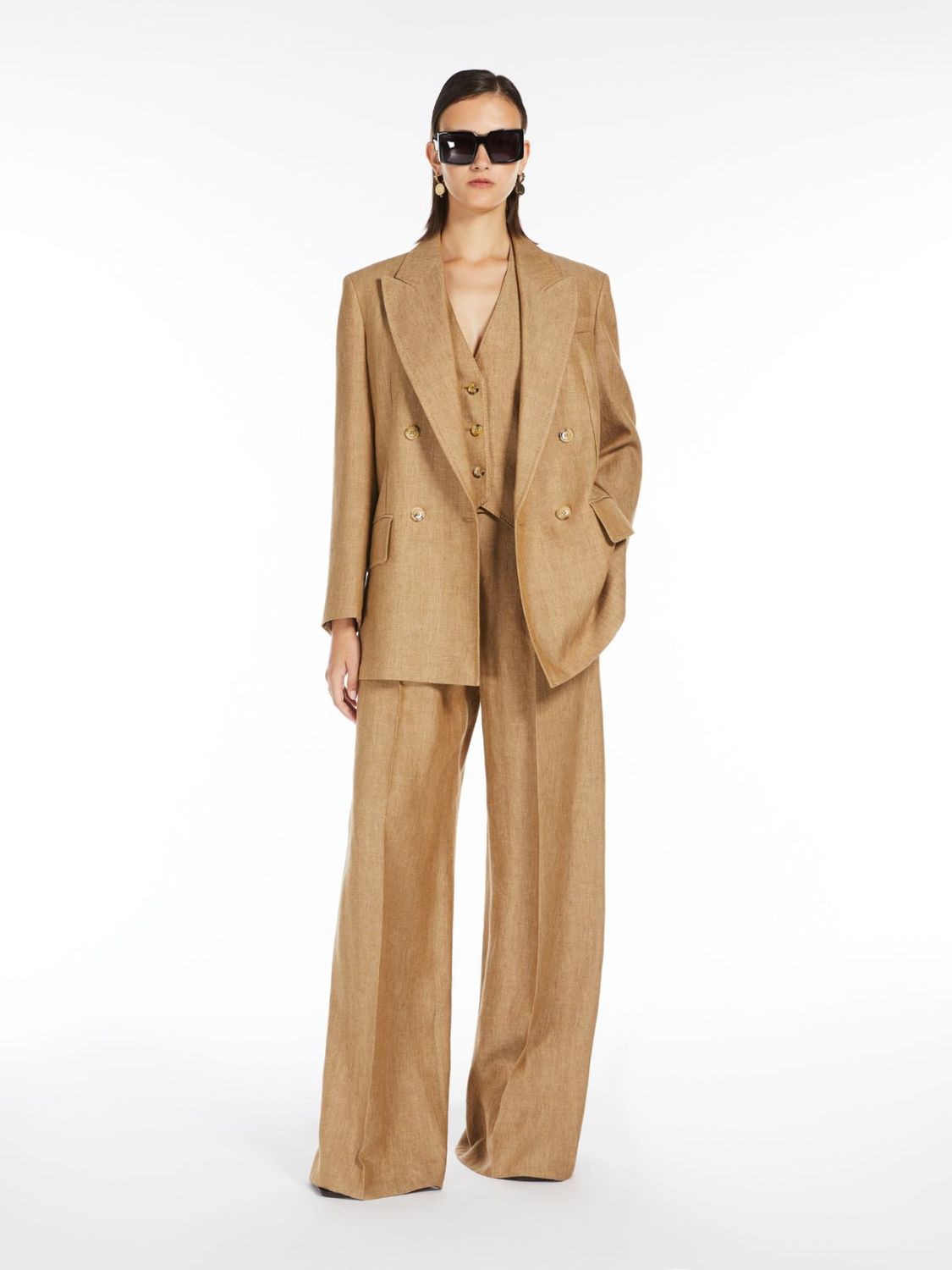 MAX MARA Women's Linen Gerla Jacket - Spring/Summer 2025