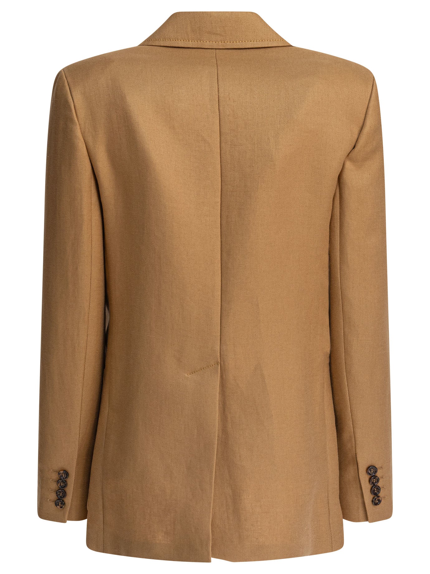 MAX MARA Single-Breasted Linen Blazer for Women