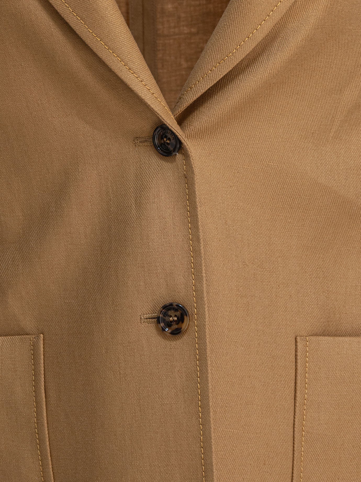 MAX MARA Single-Breasted Linen Blazer for Women