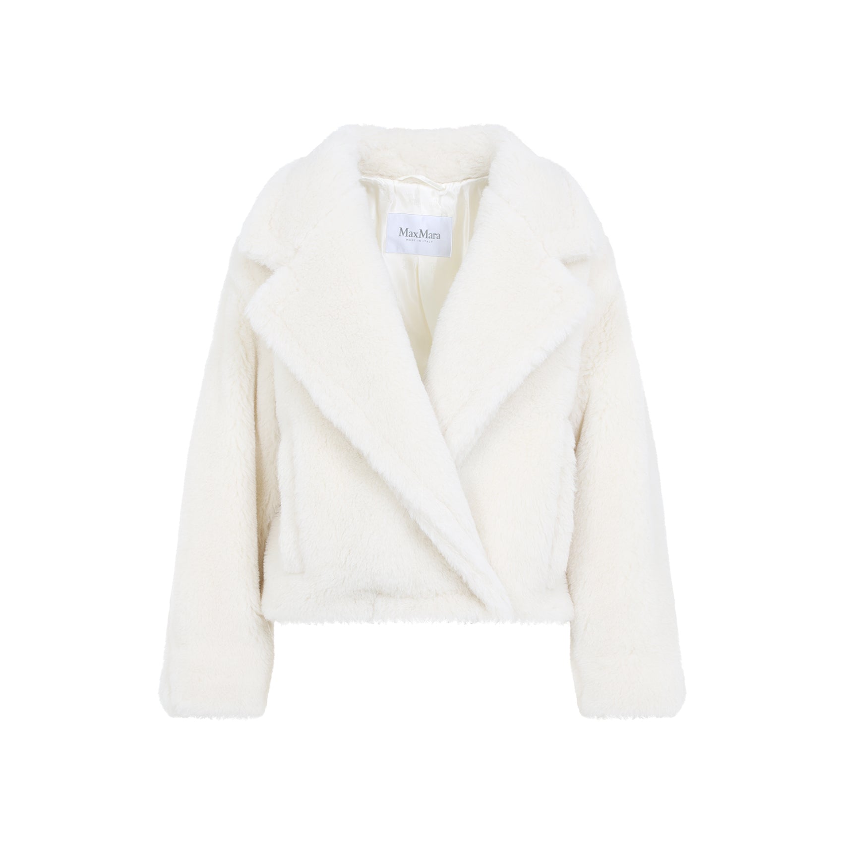 MAX MARA Mini Teddy Short Biker Jacket