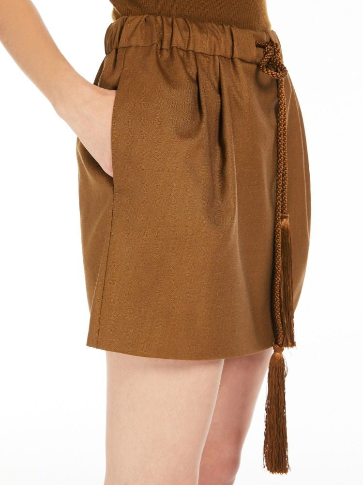 MAX MARA Chic Tabarin Mini Skirt for Women - SS25 Collection