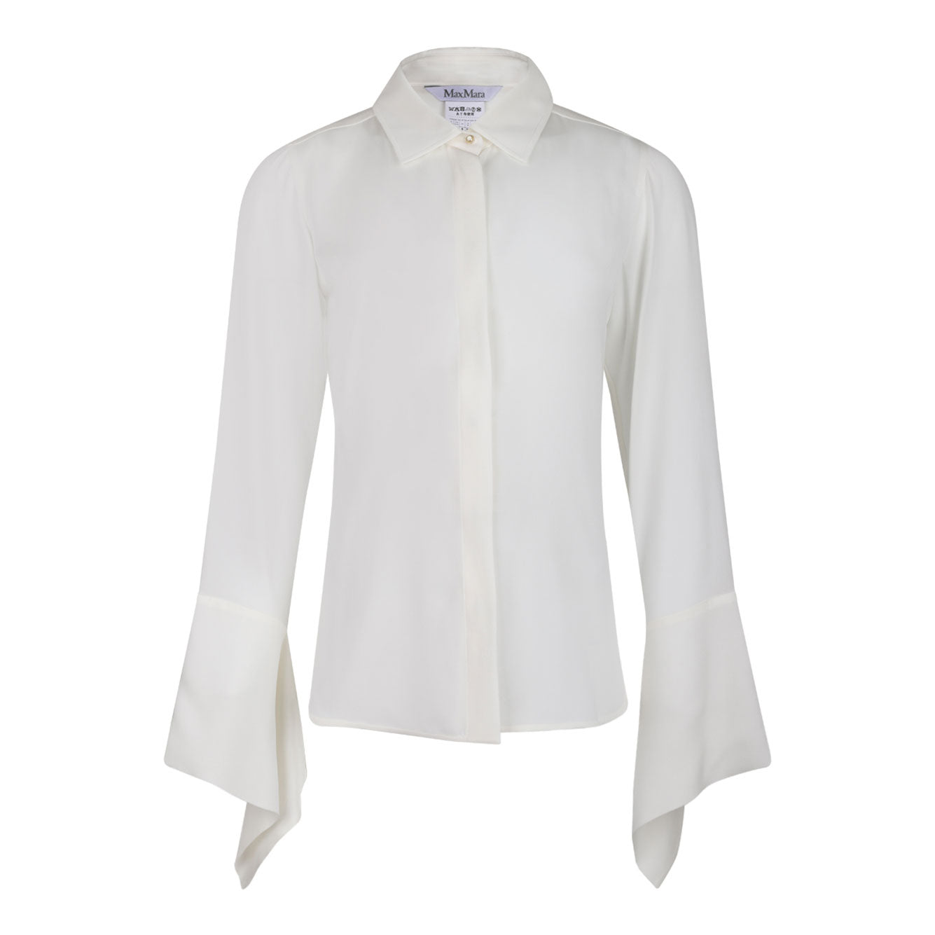 MAX MARA Silk Clothing Shirts for Women - SS25 Collection