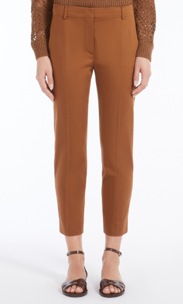MAX MARA Pleated Cropped Trousers for Women