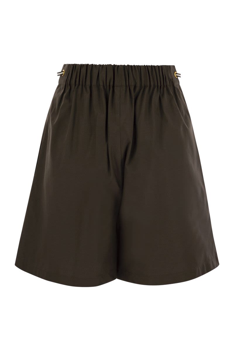 MAX MARA Chic Popeline Mini Shorts for Women