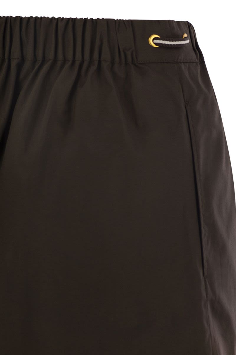 MAX MARA Chic Popeline Mini Shorts for Women