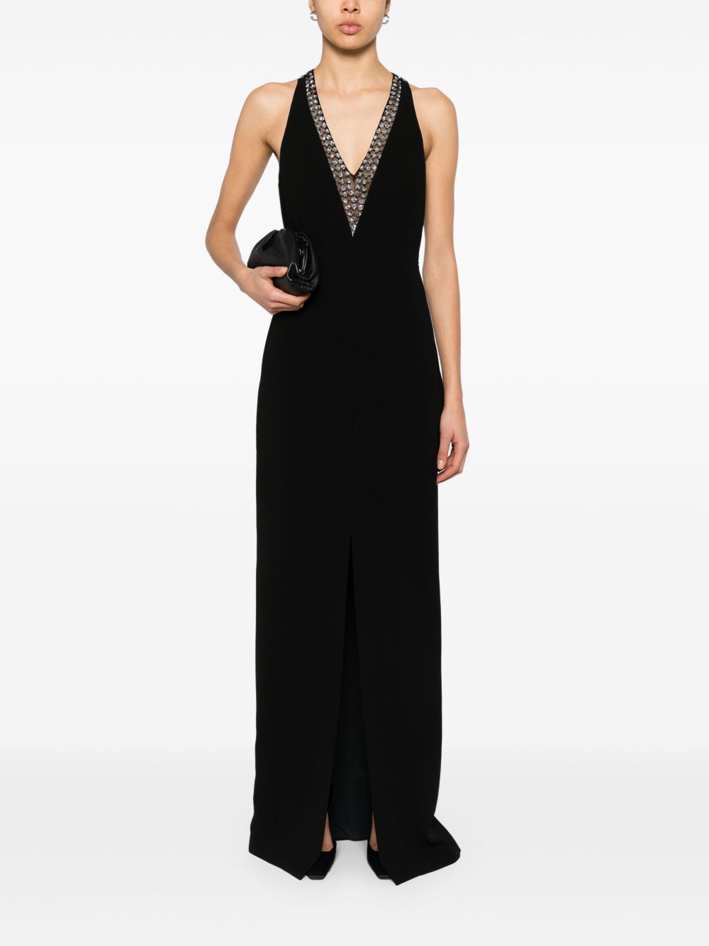 MAX MARA PIANOFORTE Sleeveless Racerback Dress with Concealed Zip for Women