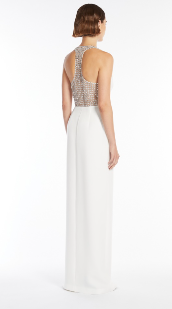 MAX MARA PIANOFORTE Mini Sequin V-Neck Dress