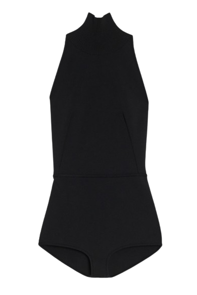 MAX MARA High-Neck Concealed Fastening Dress