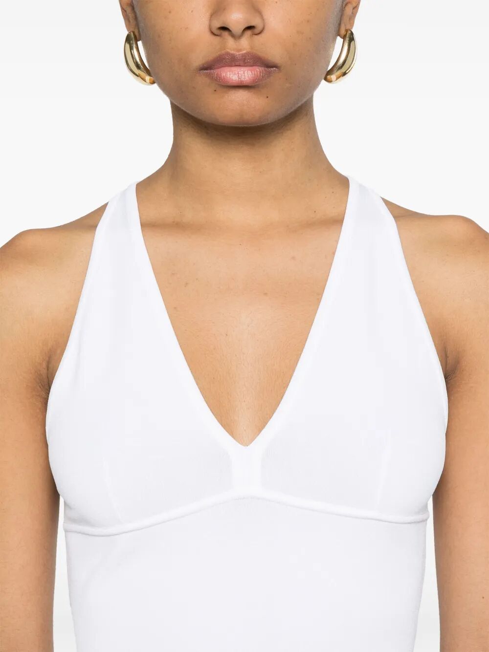 MAX MARA Cotton Bra Tank Top