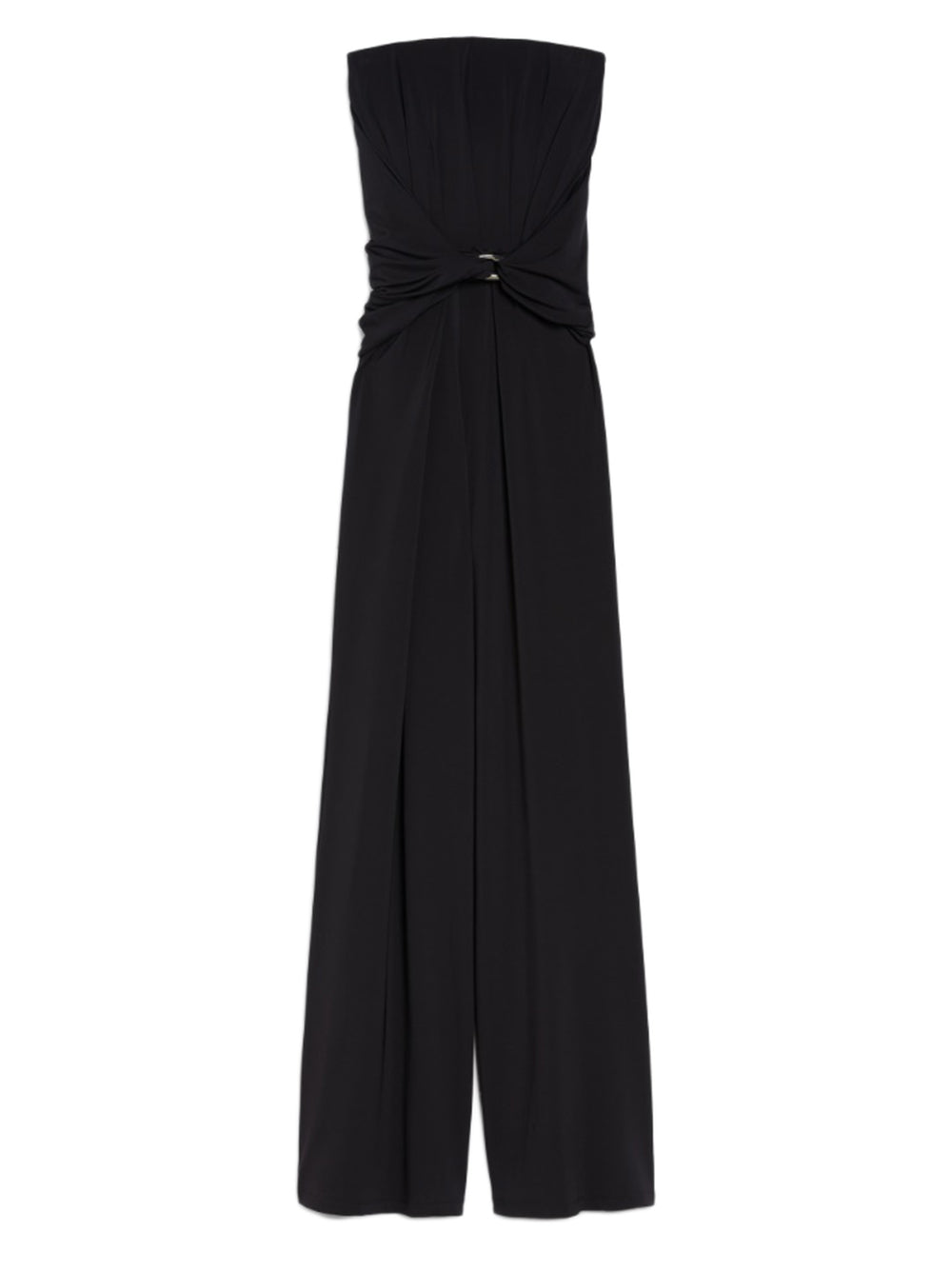 MAX MARA Elegant Bodice Jumpsuit with Draped Sash - Size 38