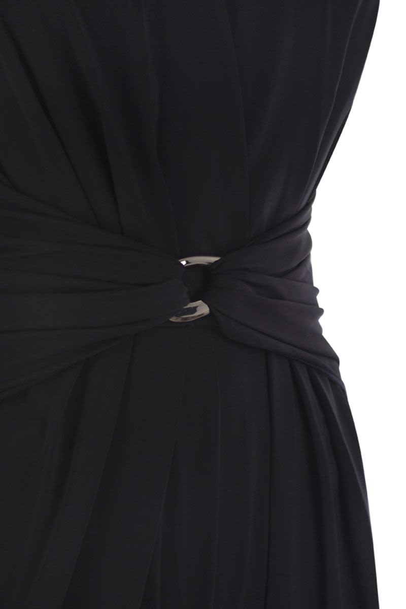 MAX MARA Soft Viscose Bustier Jumpsuit