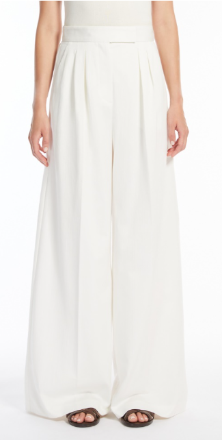 MAX MARA Concealed Fastening Pleated Trousers for Women