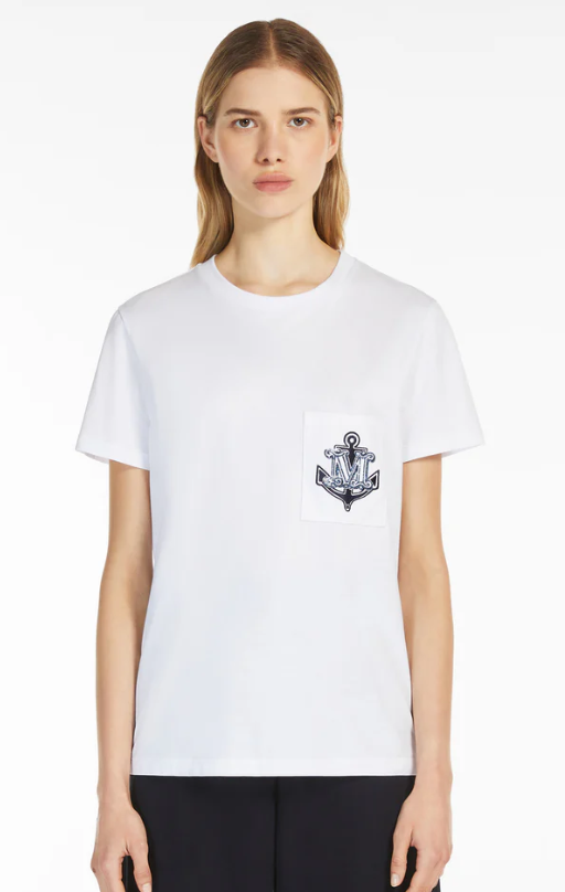 MAX MARA Cotton T-Shirts and Polos for Women - SS25