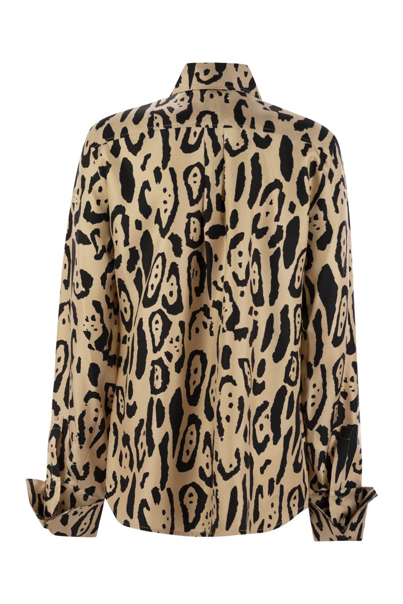 MAX MARA SPORTMAX Elegant Printed Silk Shirt for Women