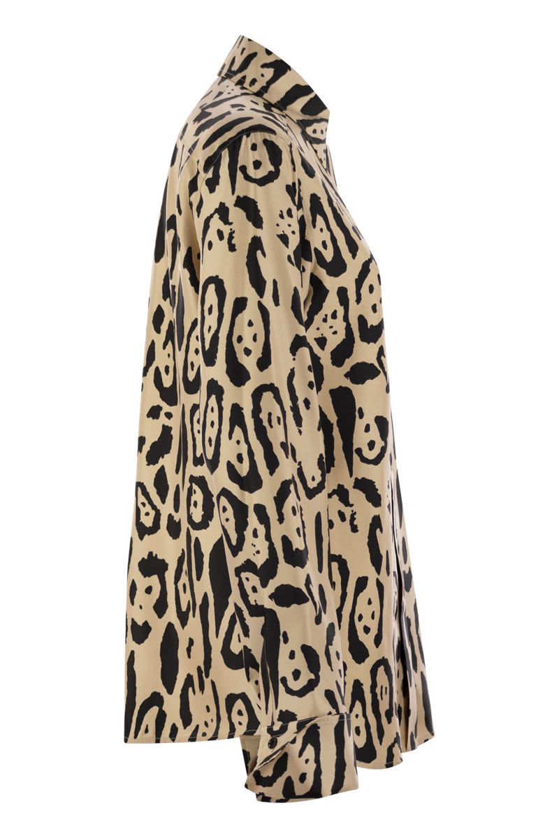 MAX MARA SPORTMAX Elegant Printed Silk Shirt for Women