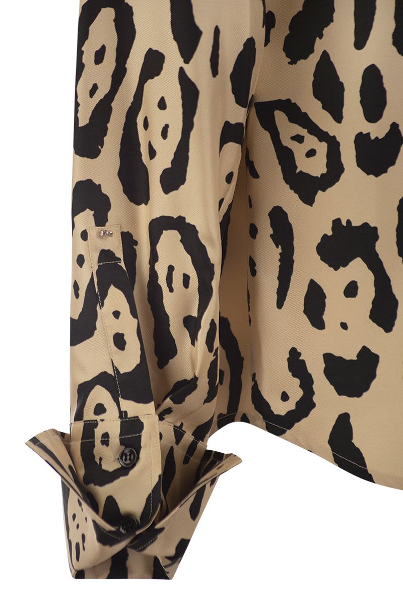 MAX MARA SPORTMAX Elegant Printed Silk Shirt for Women