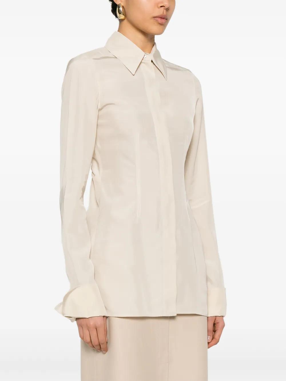 SPORTMAX Slim Fit Shirt - Size 40 IT