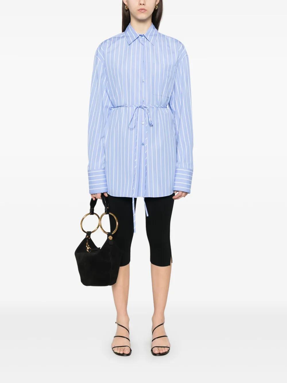 SPORTMAX Oversized Signature Shirt - Size 38