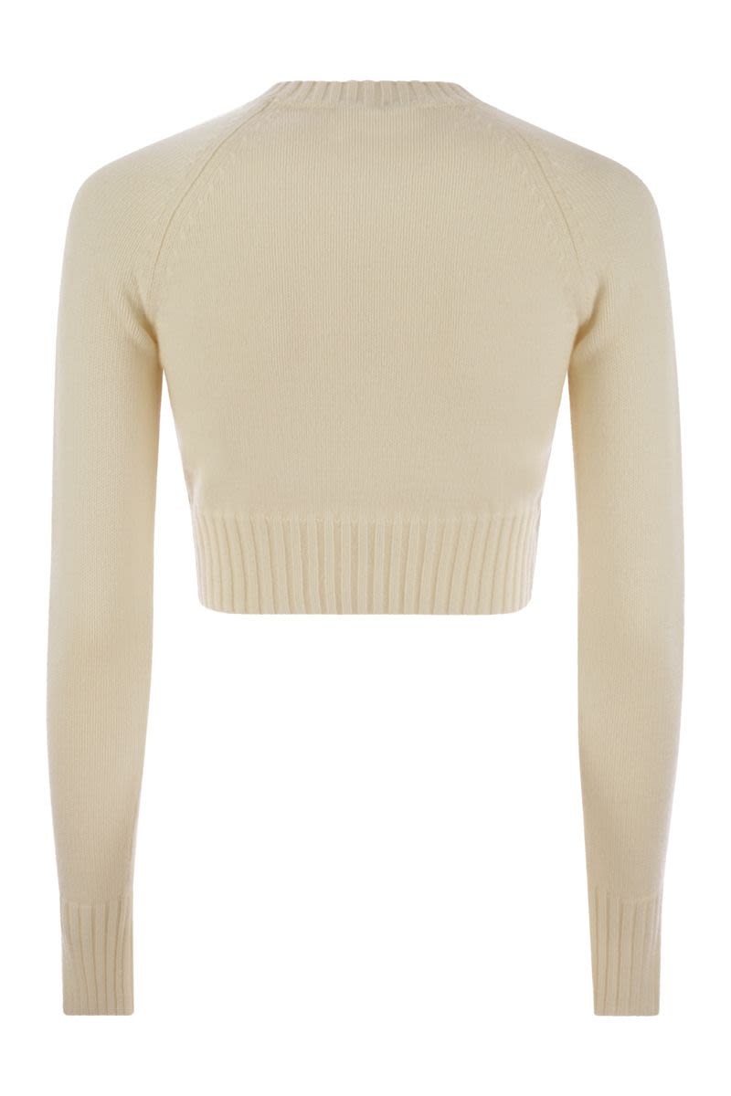MAX MARA SPORTMAX Mini Cashmere and Wool Sweater