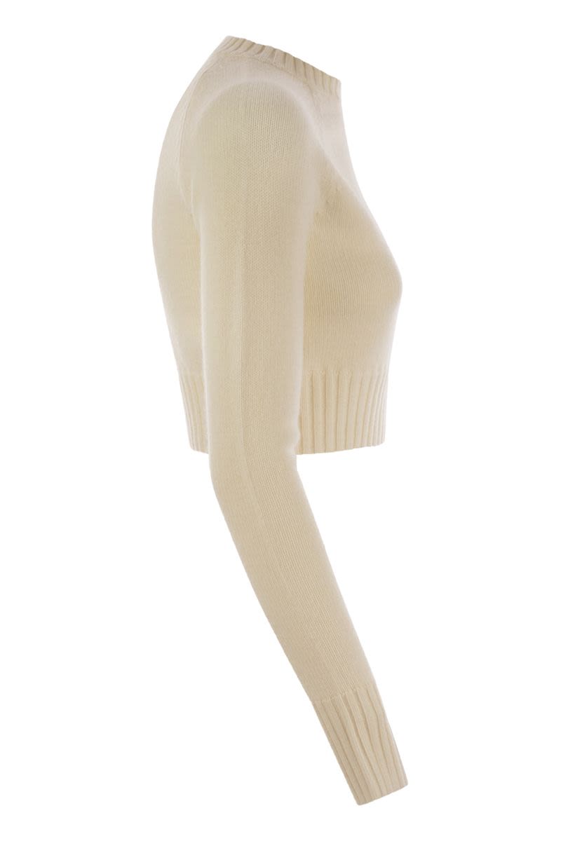 MAX MARA SPORTMAX Mini Cashmere and Wool Sweater