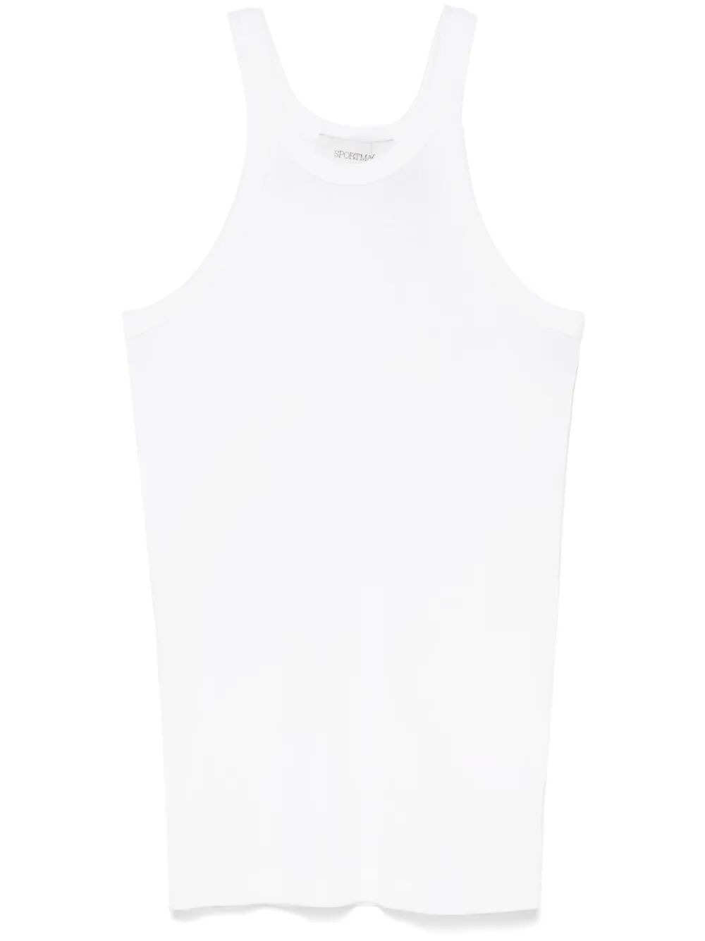 MAX MARA SPORTMAX Silk Cotton Mini Tank Top