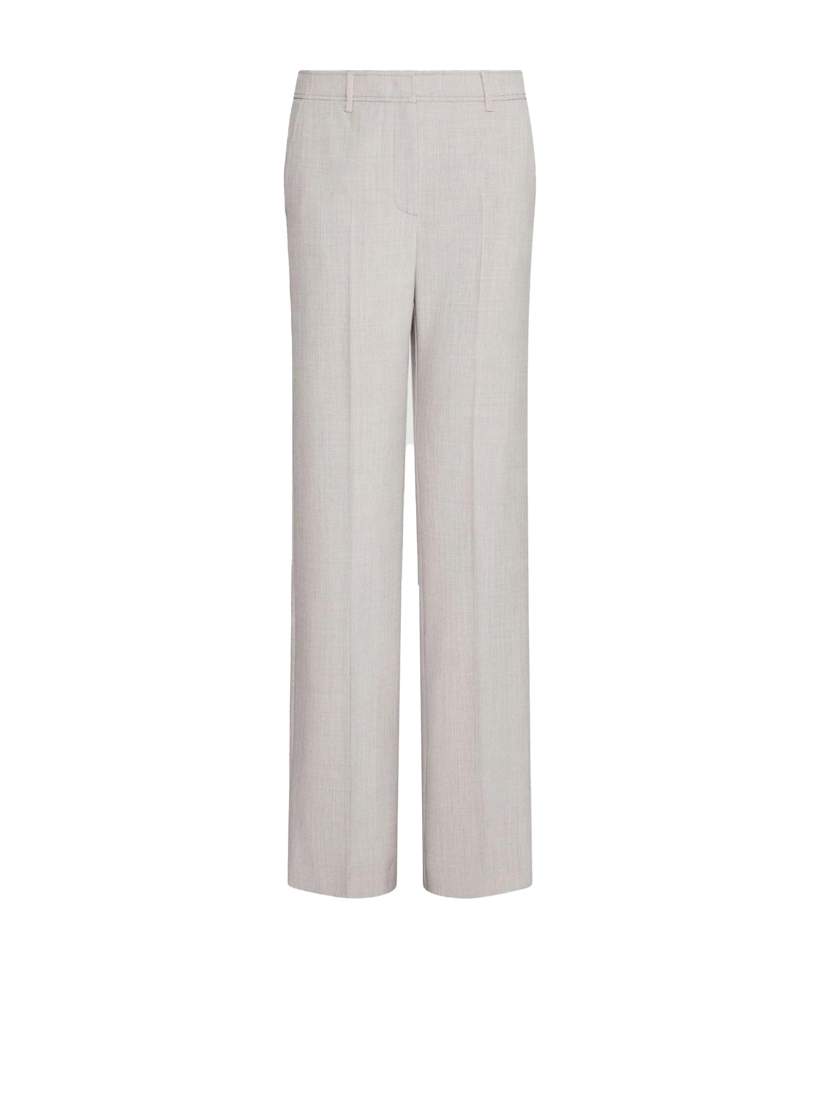 MARELLA High-Waisted Sand Trousers for Women - SS25 Collection